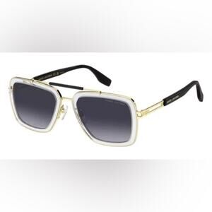 Marc Jacobs MARC 674/S 900/9O CRYSTAL Metal Sunglasses Men’s Sz 55-20-145